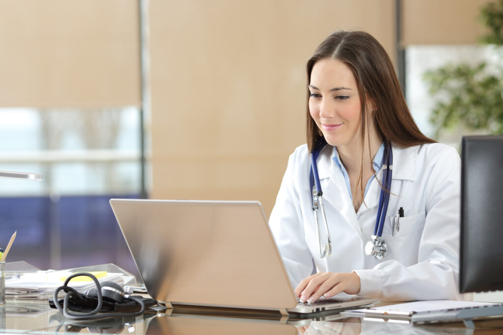 Female Dr Learning