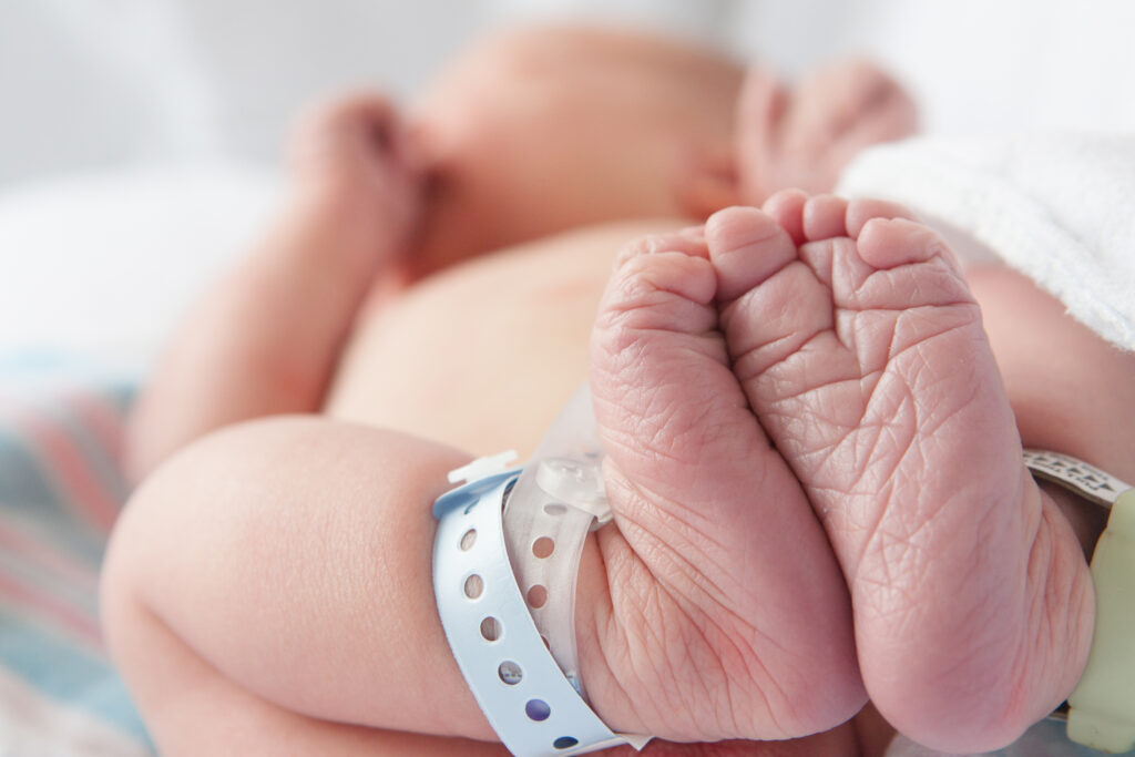 Newborn Baby In Hospital