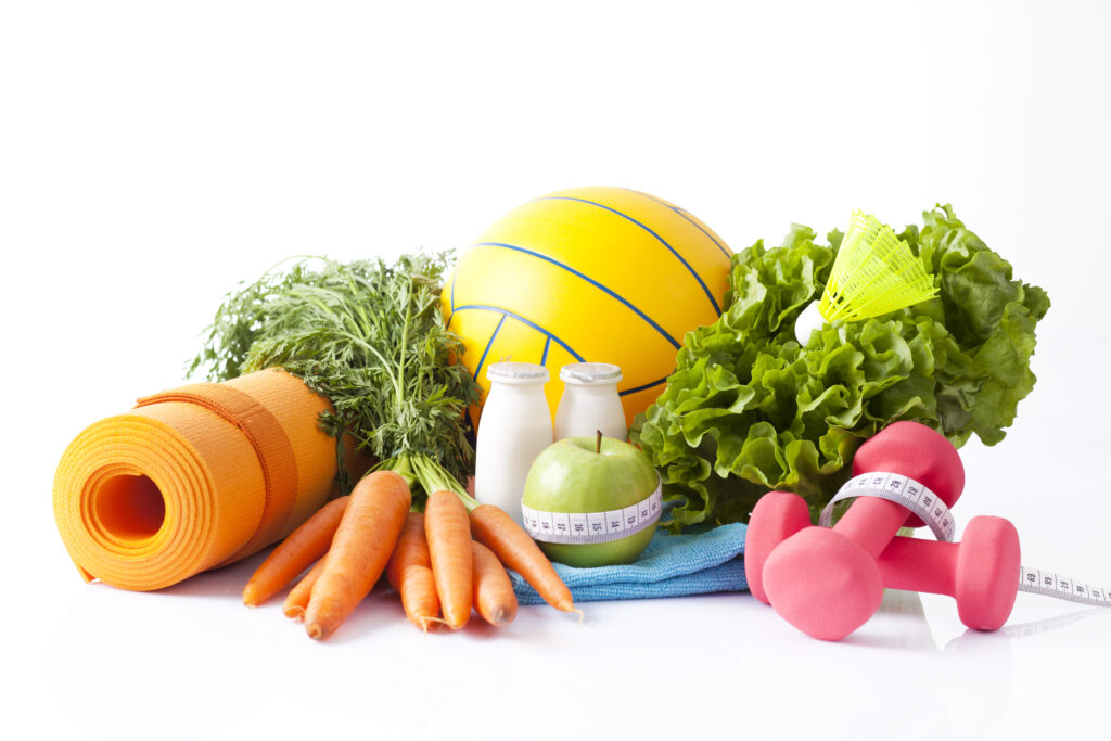 Fitness Food And Sport Activity